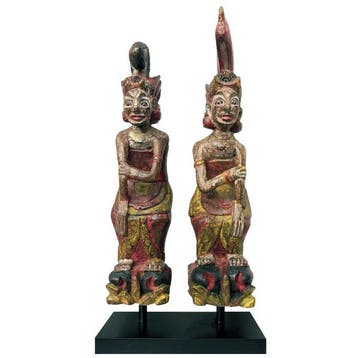 Pair of ORIGINAL Balinese Temple Guardian Statues - PRATIMA