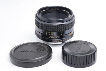 Minolta MC Rokkor-PF 1.7/50mm + MC Tele Rokkor-GD 3.5/135mm