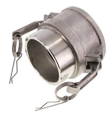 Raccord Camlock DN 75 (3) en acier inoxydable à souder, Verzenden, Nieuw