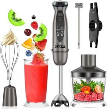 SPZTJK Handmixer, 7-in-1 staafmixer, handmixer met 12 snelhe, Maison & Meubles, Verzenden
