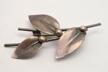 Sans prix de réserve - Broche Argent 925 - N.E. From,