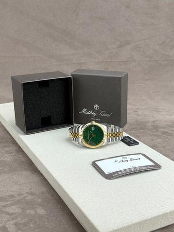 Mathey-Tissot - Rolly III Date Two-Tone Linnen - Sans prix, Nieuw
