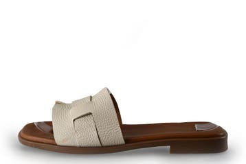 Manfield Muiltjes in maat 38 Wit, Kleding | Dames, Verzenden, Wit, Manfield, Gedragen
