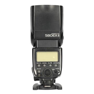 Canon Speedlite 580 EX II met garantie, Ophalen of Verzenden, Gebruikt