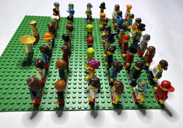 Lego Minifiguur - World City, City, Minifigures, Classic -, Nieuw