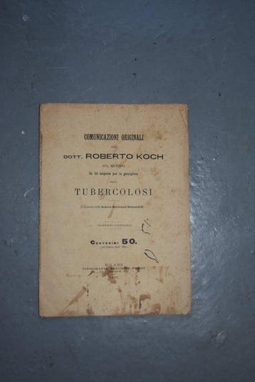 Robert Koch - Comunicazioni originali sul metodo da lui, Antiek en Kunst