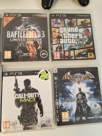 Sony - Playstation 3 (PS3) - Sony Playstation 3 & 8 Games -, Games en Spelcomputers, Nieuw