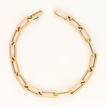 Armband - 14 karaat Geel goud - Closed forever, Nieuw