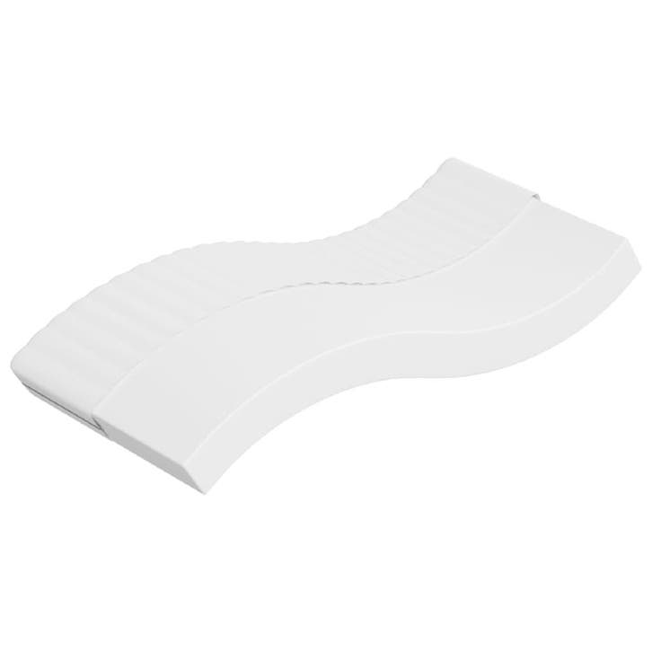 vidaXL Schuimmatras middelzacht 70x200 cm, Huis en Inrichting, Slaapkamer | Matrassen en Bedbodems, Nieuw, Verzenden