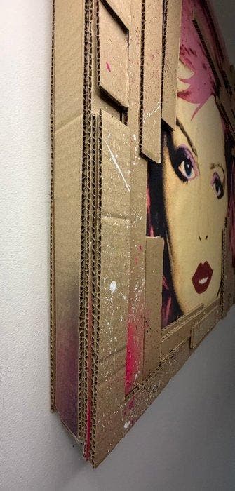 - POP CARTON – Debbie Harry, Tribute to Andy Warhol, Antiek en Kunst