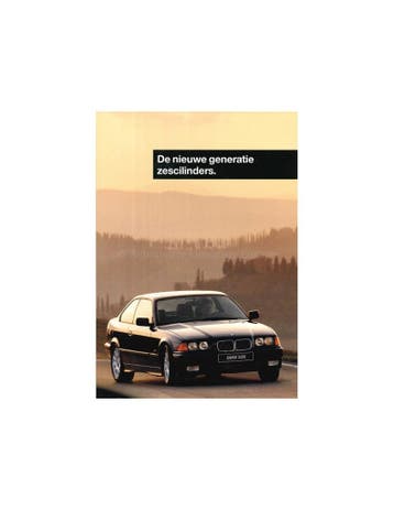 1995 BMW 3 SERIE BROCHURE NEDERLANDS
