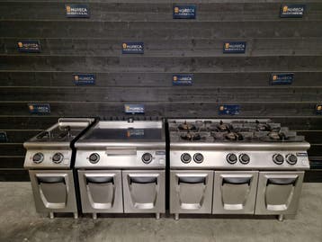 Baklijn | modular | fornuis | bakplaat | friteuse |, Gebruikt, Fornuis, Frituur en Grillen
