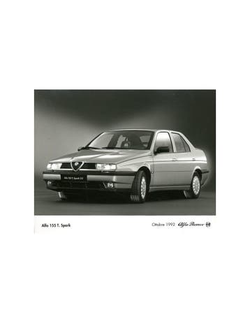 1992 ALFA ROMEO 155 TWIN SPARK PERSFOTO, Ophalen of Verzenden