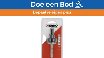 Bieden: Erko Standard Hole Saw Arbor for Drill Bits 32-110m, Ophalen of Verzenden, Nieuw