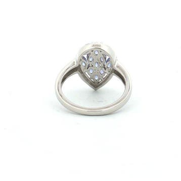 Sans prix de réserve - Bague Argent - 3.67ct. tw. Tanzanite, Nieuw