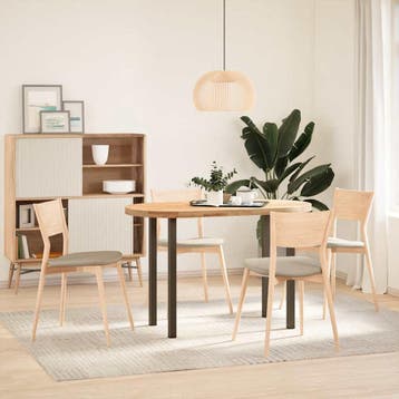 vidaXL Console tafelpoten 4 st 72-74 cm staal naturel, Maison & Meubles, Verzenden