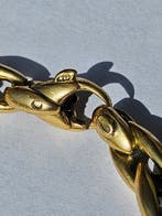Gourmette - 18 carats Or jaune - Bracelet en 18 kt - 18 gr
