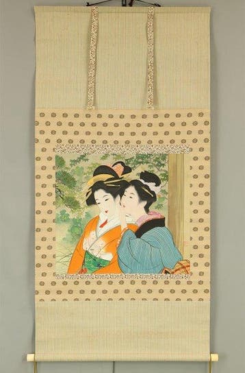 Beautiful Whispering Kimono Women with Box - with