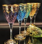 Artemisia - Verre à vin (6) - Cristal, or 24 carats -  I