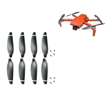 LUXWALLET SkyVortex Drone Propellers - Zwart, Duurzaam, TV, Hi-fi & Vidéo, Drones, Verzenden