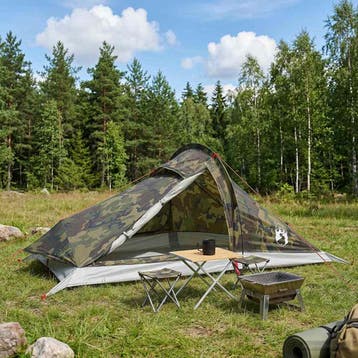 vidaXL Backpacking Tent 4-persoons Camouflage, Verzenden