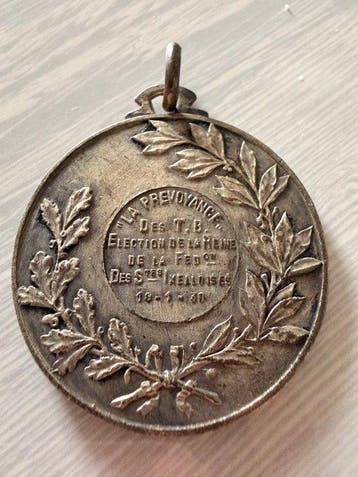 Médaille artistique - Médaille La Prévoyance des T.B. -