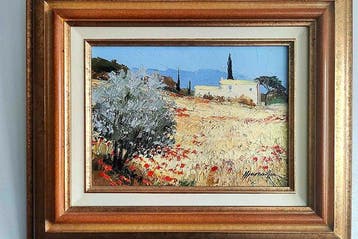 Henry Marcaillou (XX) - Paysage Provençal