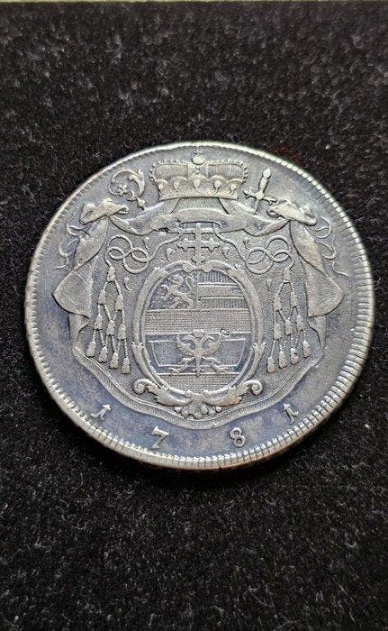 Oostenrijk. 1 Thaler Hieronymus von Colloredo 1781 M, Type 2, Postzegels en Munten, Munten | Europa | Niet-Euromunten