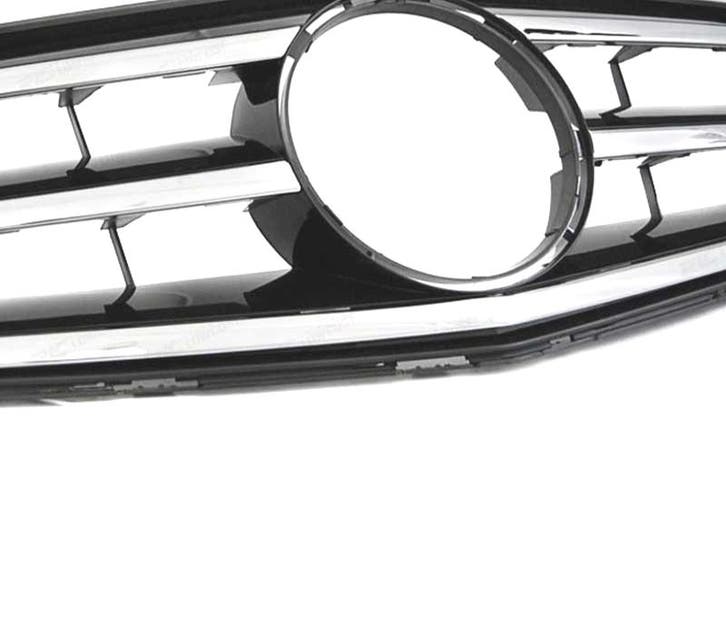 CALANDRE MERCEDES W204 S204 07-14 NOIR CHROMÉ, Autos : Pièces & Accessoires, Carrosserie & Tôlerie, Envoi