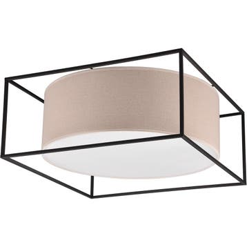 LED Plafondlamp - Plafondverlichting - Trion Rocky - E27 Fit, Verzenden