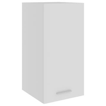 vidaXL Bovenkast Lyon 29,5x31x60 cm bewerkt hout wit, Huis en Inrichting, Verzenden, Nieuw