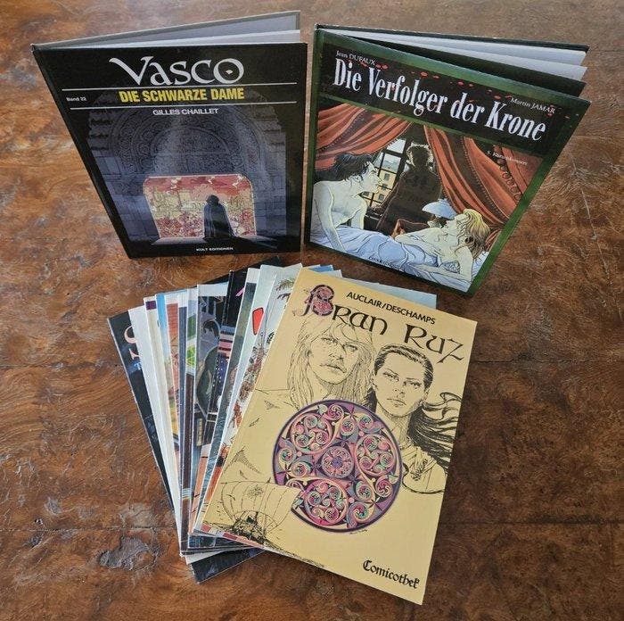 German edition - History & Adventure - 15 Album - 1987/2007, Boeken, Stripverhalen