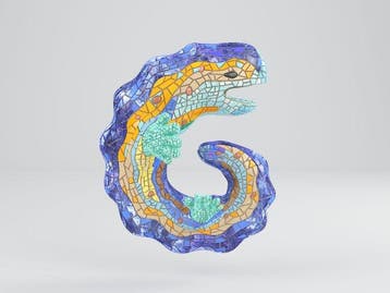 Cess - G for Gaudí — The Artphabet (No Reserve)