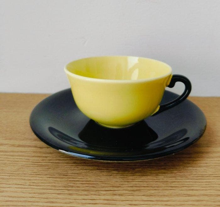 GN France Montreal - Drinkservies (10) - Porselein - Gien, Antiquités & Art, Antiquités | Meubles | Tables