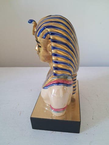 Edoardo Tasca - Figuur - Tutankhamon - Porselein, Antiek en Kunst