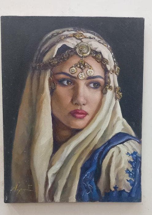 Alessandro Granata (1989) - Bellezza orientale, Antiquités & Art, Art | Peinture | Classique