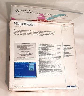 Microsoft Works - Computersoftware - In originele verpakking, Nieuw