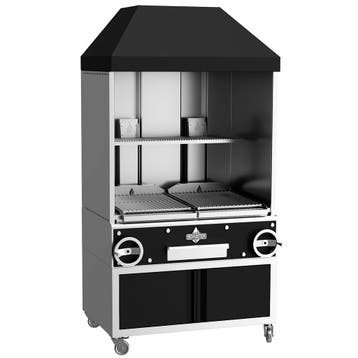 Houtskoolgrill | PARRILLA CANOPY | Oppervlak 1000x620 |, Verzenden, Nieuw in verpakking