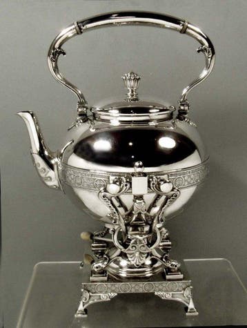 Tiffany & Co. - Theepot (2) - Egyptische revival - .925