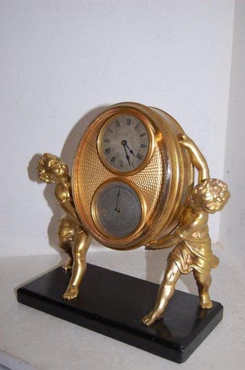 Horloges de table/bureau - Bronze - 1850-1900, Antiquités & Art