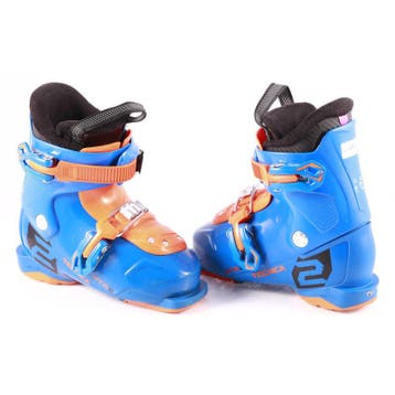 30 30,5 kinder skischoenen TECNICA JTR 2, BLUE/orange, Sport en Fitness, Verzenden, Gebruikt
