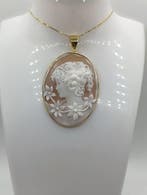 Zonder minimumprijs - Ketting met hanger Zilver, sardonische