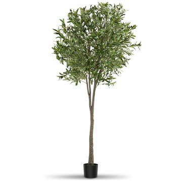 Kunst olijfboom Oleand, realistische textuur - 210 cm, Verzenden