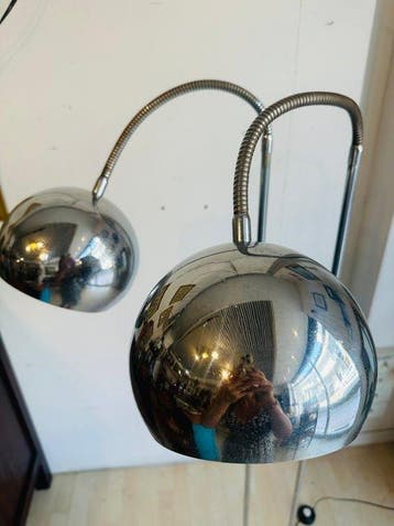 Staande lamp - Staal - Vloerlamp Eyeball
