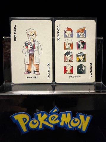 Pokémon - 4 Card - Vintage 1996 Pokémon 4 Poker Playing Card
