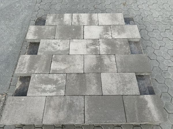 Veiling - 25,92 M2 Betontegel Taupe Nuance 20x30x6 Cm, Jardin & Terrasse, Pavé & Dalles