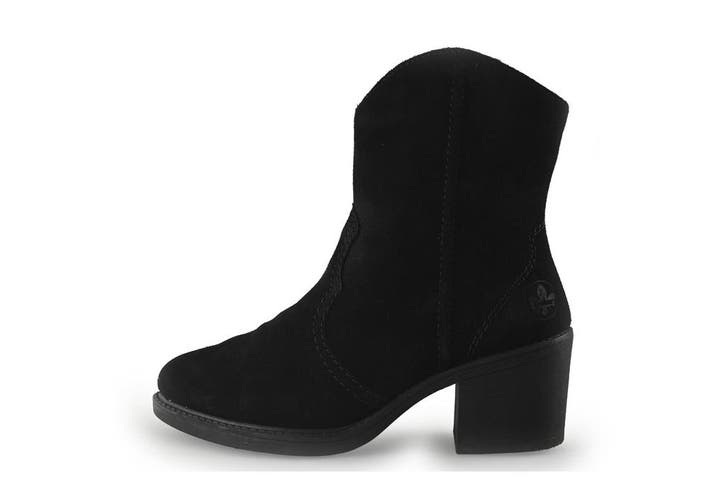 Rieker Boots in maat 38 Zwart, Kleding | Dames, Schoenen, Zwart, Gedragen, Overige typen, Verzenden