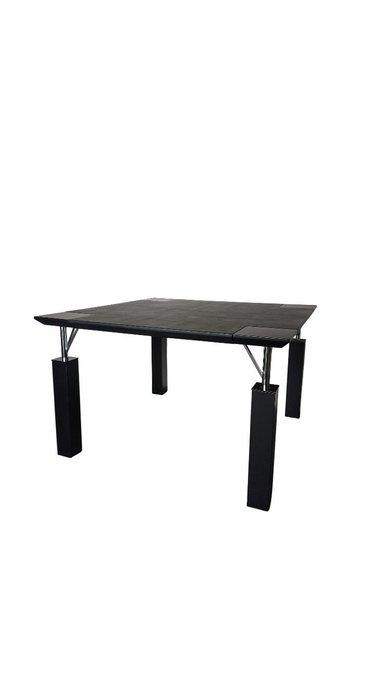 NEW Office - Jochen Flacke - Table - Bois, Chrome, Cuir, Antiquités & Art, Art | Objets design