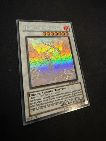 Konami - 1 Card - Yu-Gi-Oh! - Drago Rosa Nera CSOC-IT039 V.6, Nieuw