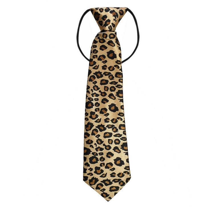 Fako Fashion - Kinderstropdas - Print - Elastiek - Luipaard, Vêtements | Hommes, Cravates, Envoi